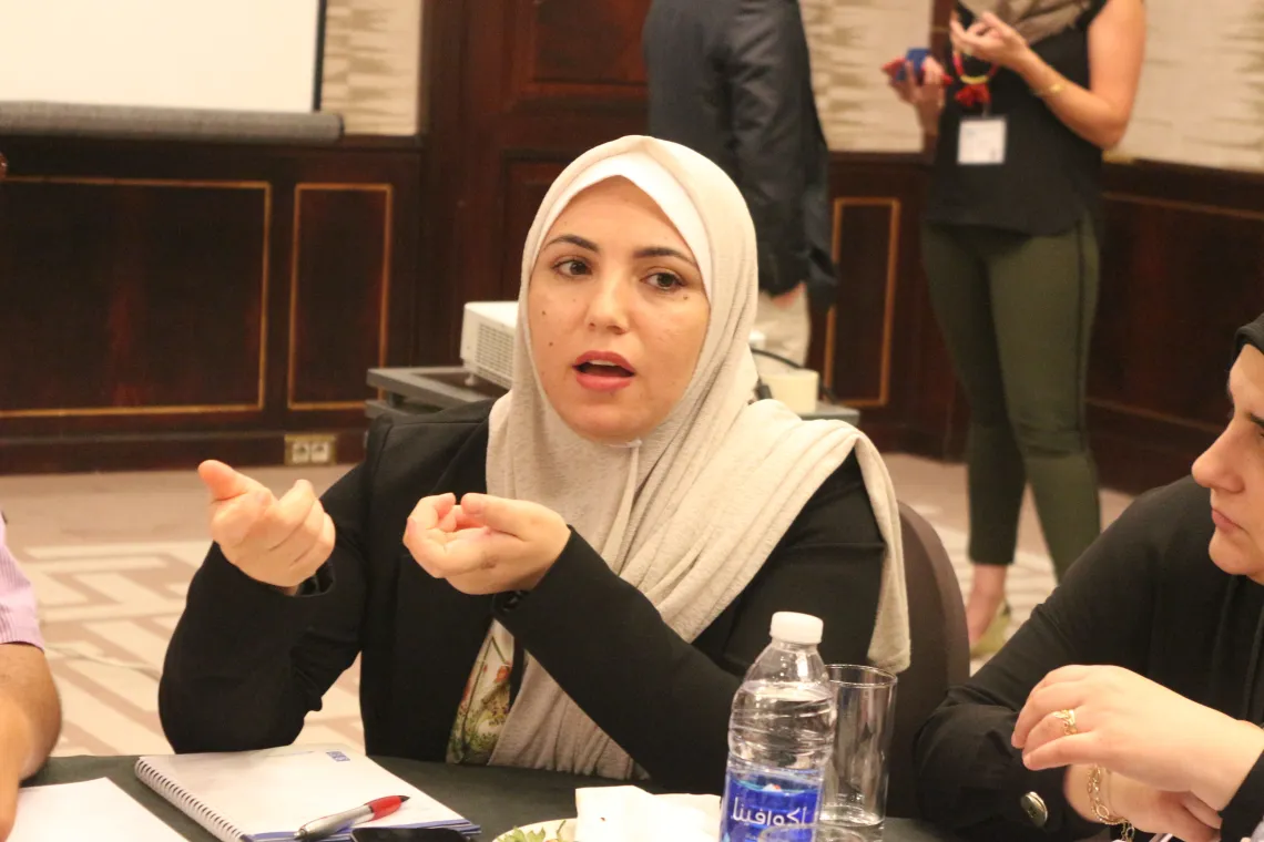 Participant speaking 