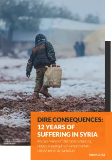 Dire consequences: 12 years of suffering in Syria Cover photo